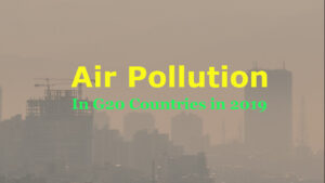 Air Pollution in G20 Countries in 2019